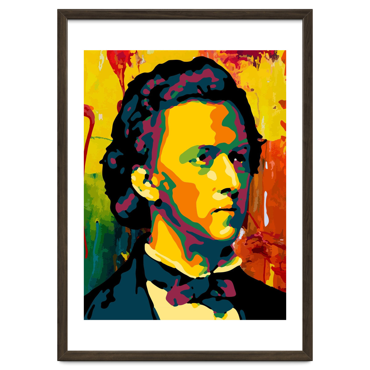 Frederic Chopin Abstract Art