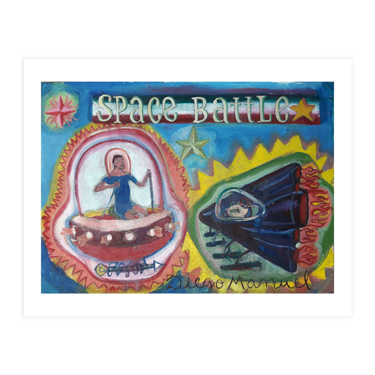 Space Battle 2 (Print Only)