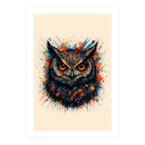 Owl Animal Watercolor (Print Only) thumbnail