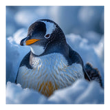 Gentoo Penguin In Its Natural Snowy Habitat (Print Only) thumbnail