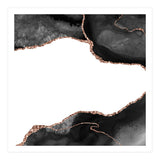 Black & Rose Gold Agate Texture 09 (Print Only) thumbnail