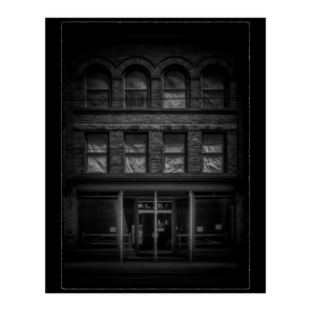 No 256 King St E 1 with Border (Print Only)