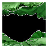 Green & Silver Agate Texture 04  (Print Only) thumbnail