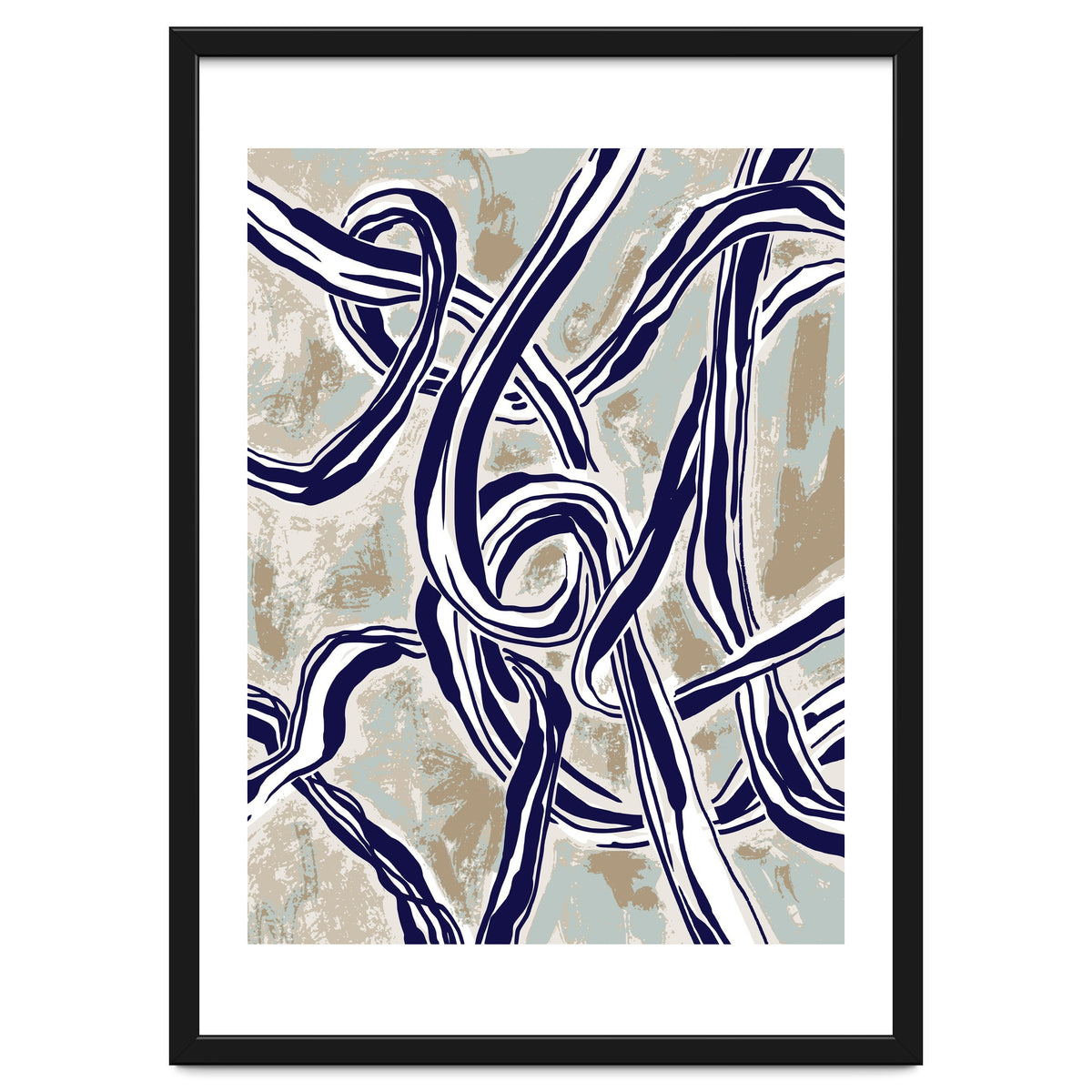 Follow the lines Abstract knots