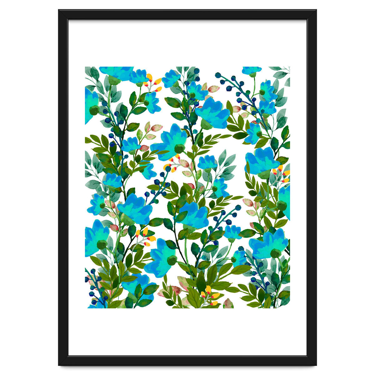 Blue #society6 #decor #buyart