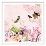 Hummingbirds in Flower Jungle thumbnail