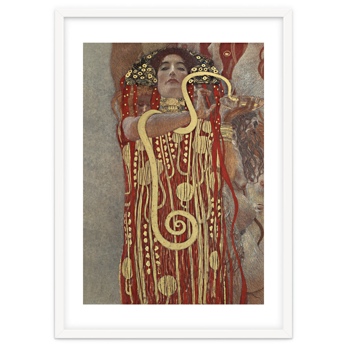 Gustav Klimt – Hygieia (1907) | Iconic Art Nouveau Masterpiece