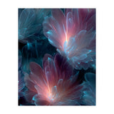 Luminous Bioluminescent Floral Abstract (Print Only) thumbnail