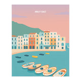 Amalfi Coast Italy Travel Postcard (Print Only) thumbnail