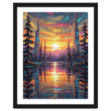 A Cybernetic Sunset Reflecting the Symbiosis thumbnail