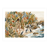 Bohemian Coastal Stroll (Print Only) thumbnail