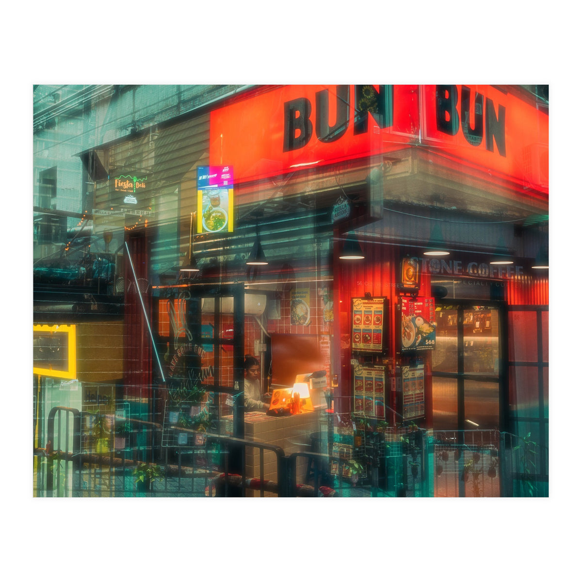 Street Photography - Shop Bar (Print Only)