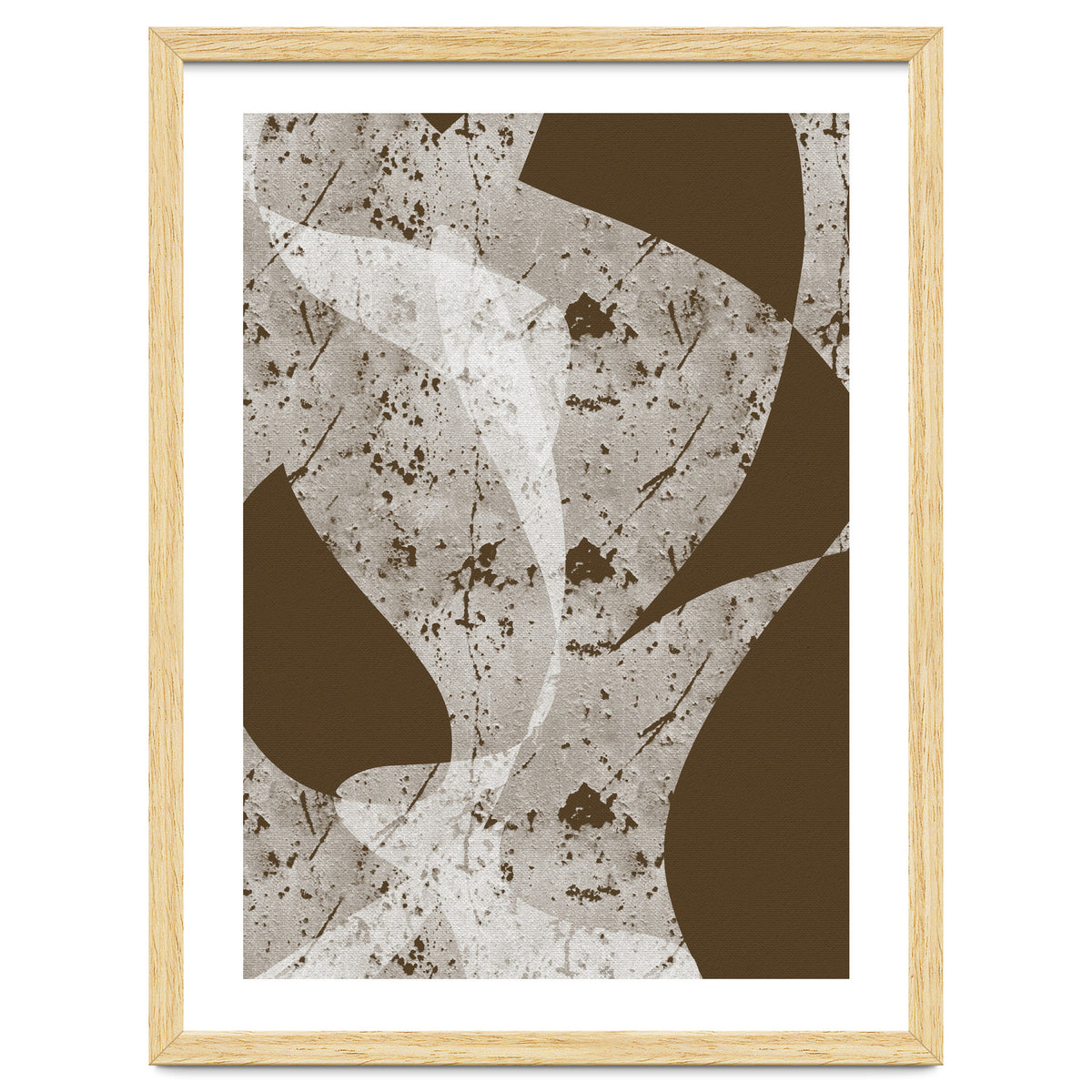 Abstract White Scratch