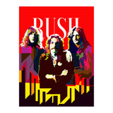 Rush Progressive Rock Pop Art WPAP (Print Only) thumbnail
