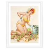 Beautiful Chubby Girl In The Garden thumbnail