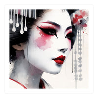 Porcelain Bloom Modern Geisha (Print Only)