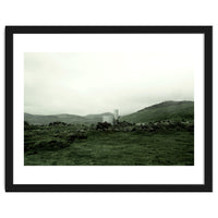 Tank in the grassland - Iceland