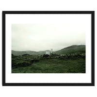 Tank in the grassland - Iceland