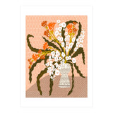 Floral Contemporary Still Life Peach Fuzz (Print Only) thumbnail