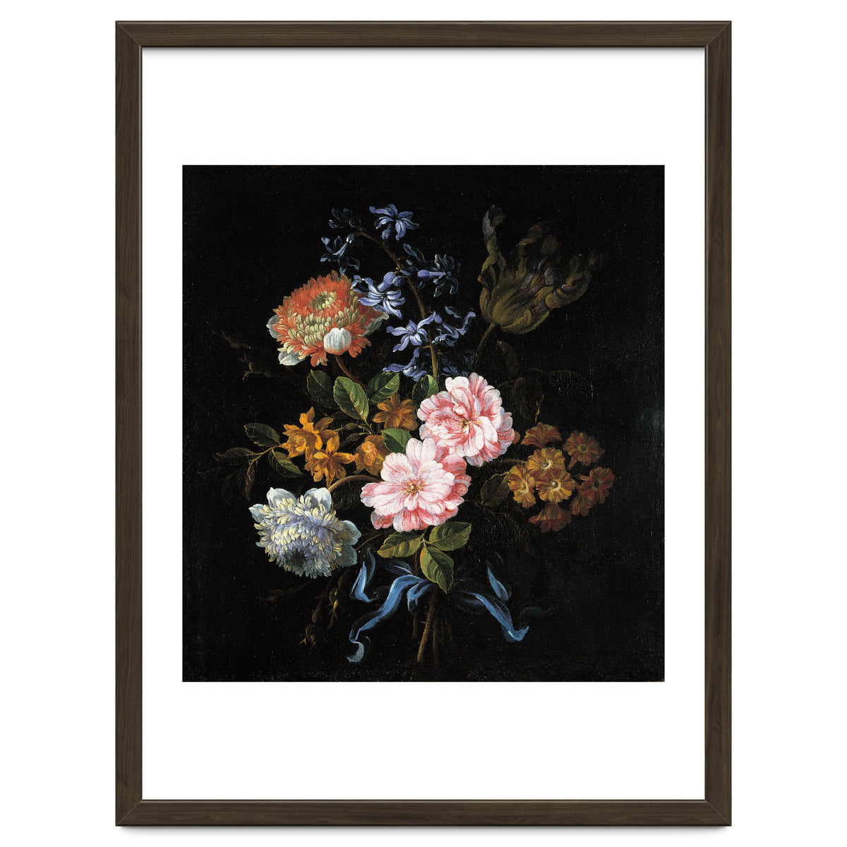 Jean-Baptiste Monnoyer (Lille, 1636-Londres, 1699). A Bouquet of Poppy Anemones, York-and-Lancast...