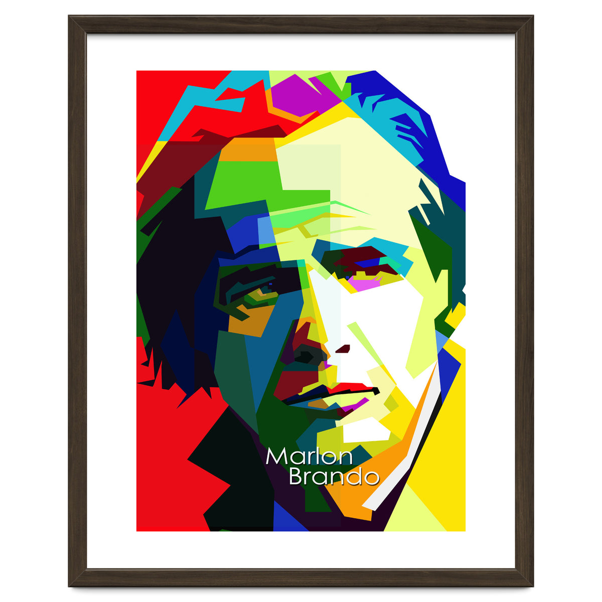Marlon Brando Pop Art WPAP