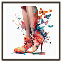 Butterfly Heels Splash