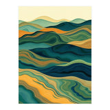 Rolling Hills of Oceania (Print Only) thumbnail
