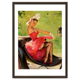 Pinup Girl On A Chariot Fast Ride thumbnail
