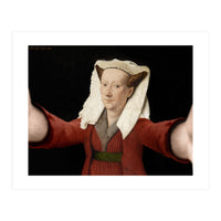 Margaret van Eyck - Jan van Eyck - Selfie (Print Only)