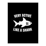Very active like a shark  (Print Only) thumbnail