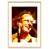 Lee Ritenour Jazz Guitarist Retro Portrait thumbnail