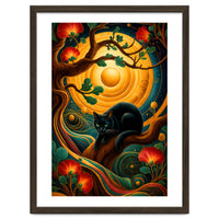 Black Cat Retro Contemporer