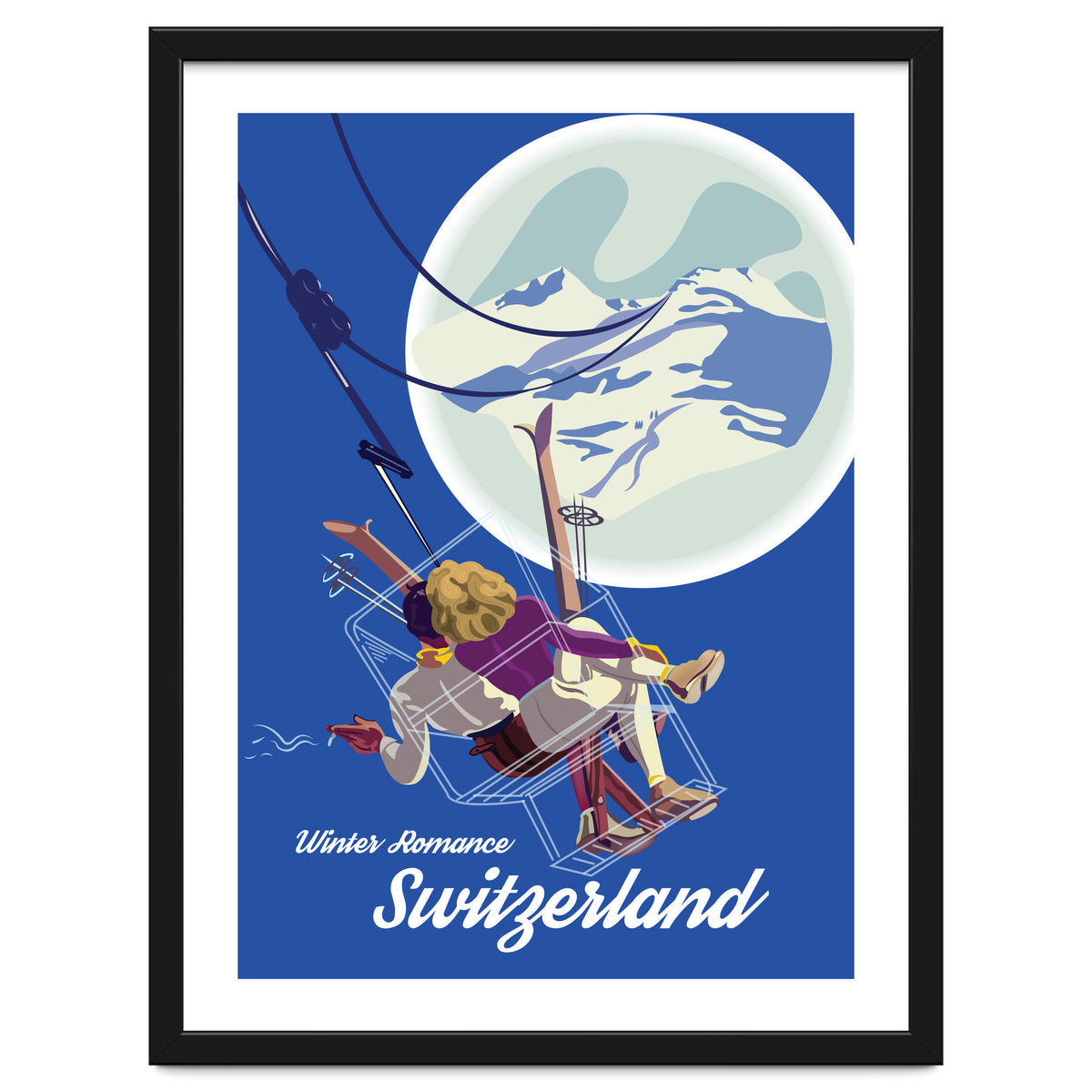 Winter Romance In Switzerland