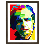 Marlon Brando Pop Art WPAP thumbnail