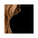 Brown & Gold Agate Texture 09 (Print Only) thumbnail