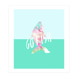 Go Fish With Quote (Print Only) thumbnail