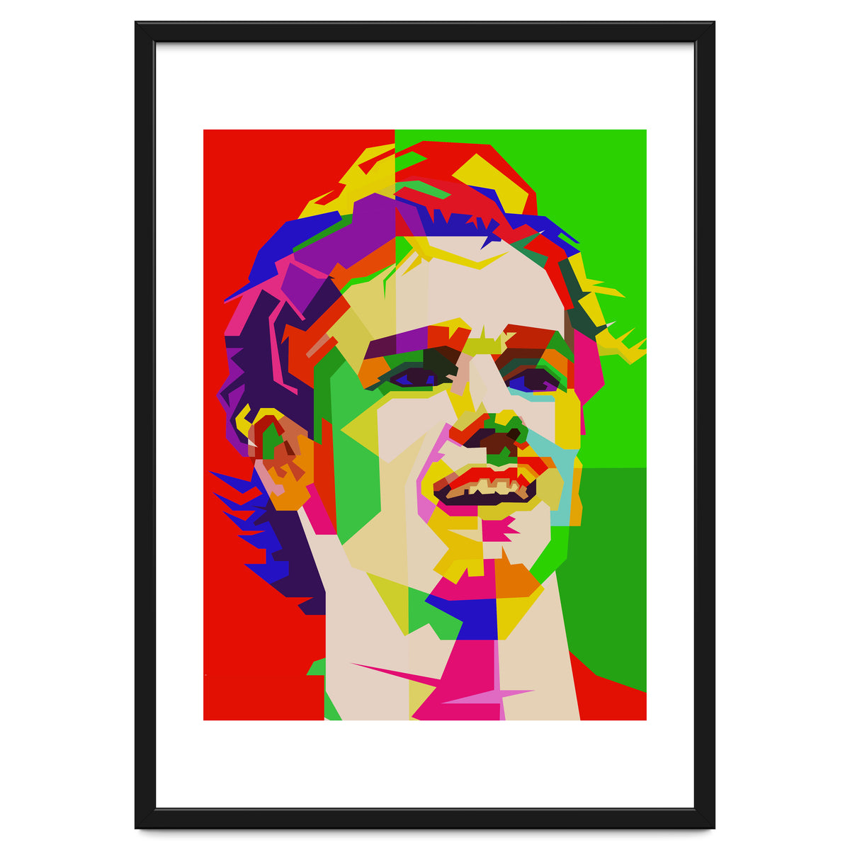 Anthoine Griezman Super Soccer Pop Art WPAP