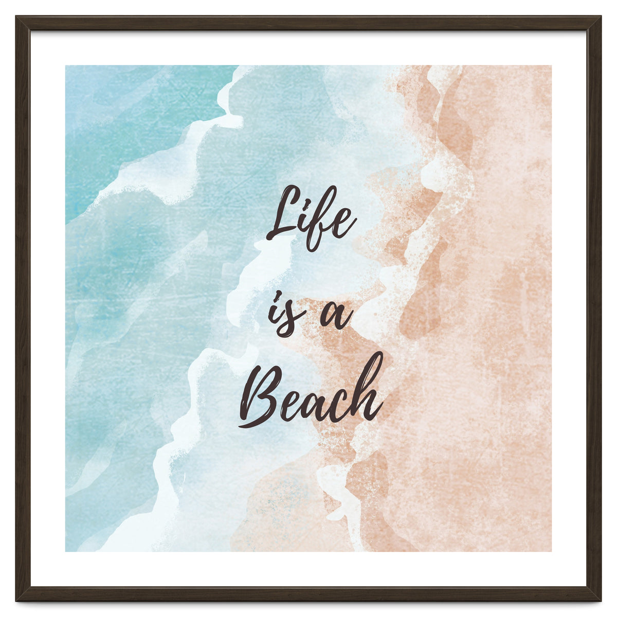 Life's a beach, enjoy the waves 🌊