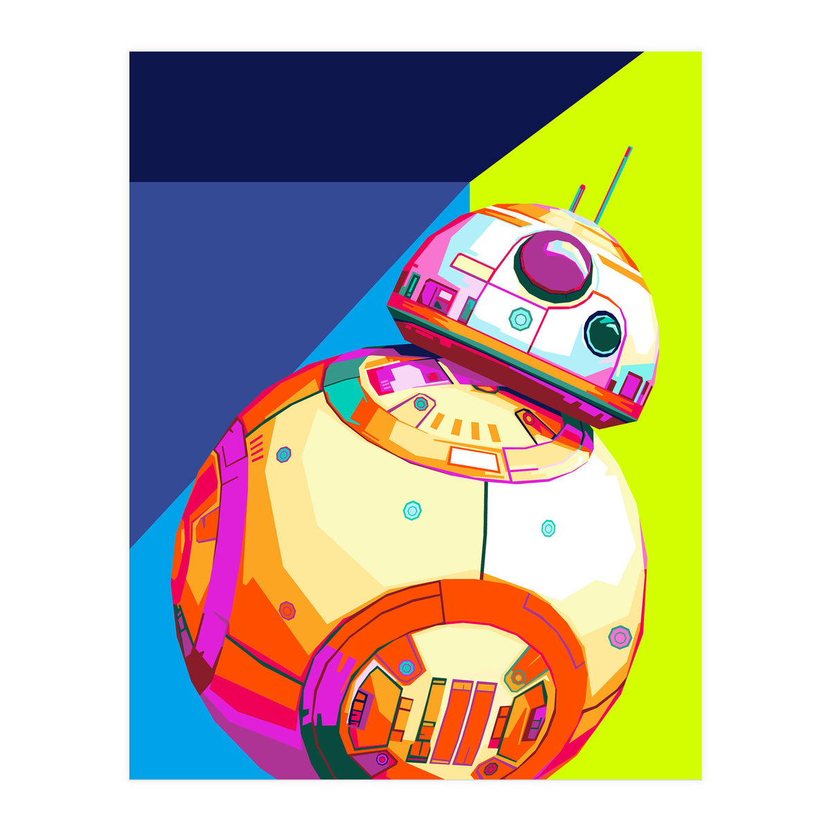 Star Wars Illustration Pop Art (Print Only)