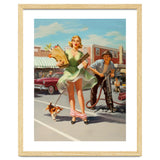 Funny Pin Up Shopping Girl thumbnail