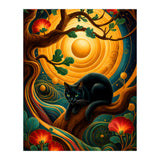 Black Cat Retro Contemporer (Print Only) thumbnail
