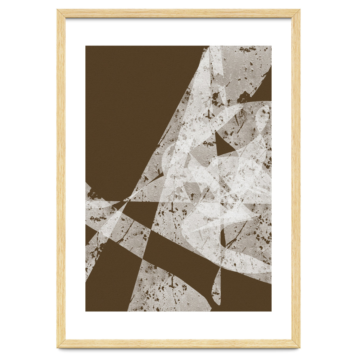 Abstract White Scratch