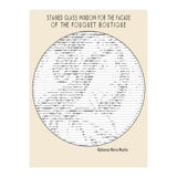 Stained Glass Window (ascii Art) (Print Only) thumbnail