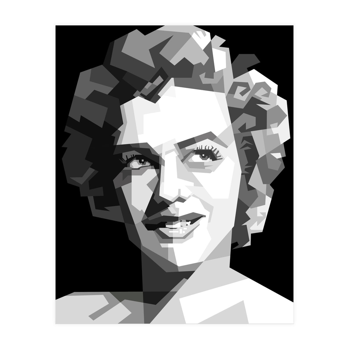 Marilyn Monroe 60s Hollywood Stars Movie (Print Only)