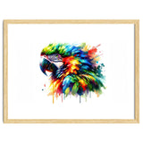 Vibrant Tropical Parrot Portrait thumbnail