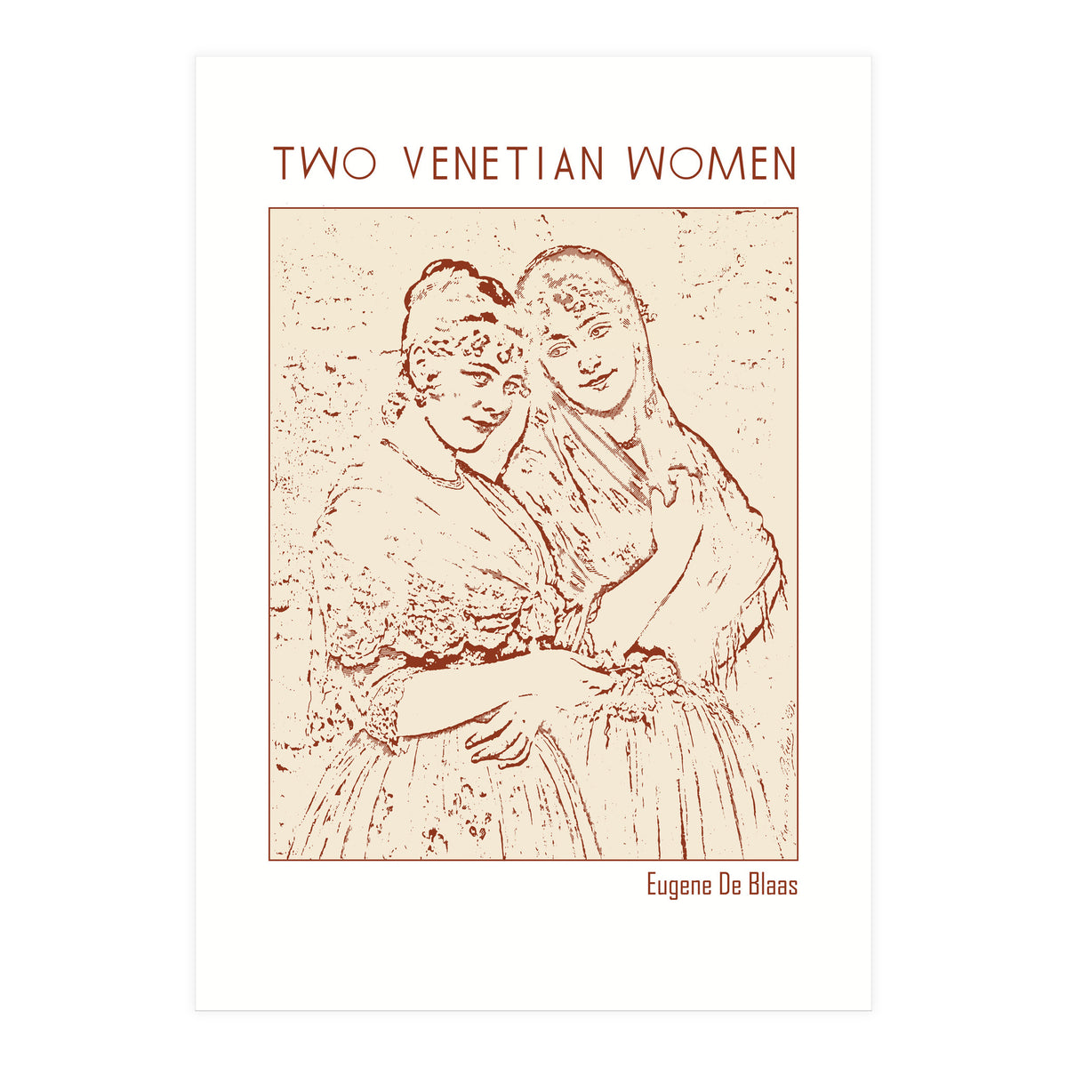 Two Venetian Women   (Print Only)
