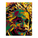 Albert Einstein Colorful Abstract 2 (Print Only) thumbnail