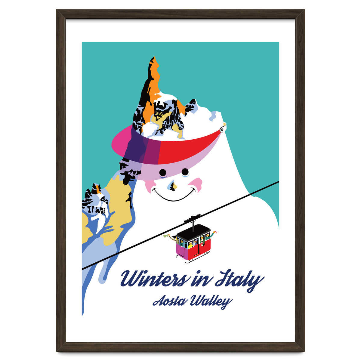 Winters In Italy Aosta Valley