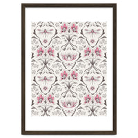 Bohemian Garden Pink Pattern