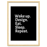 Wake Up Design Eat Sleep Repeat thumbnail